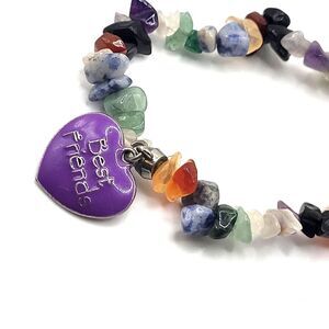Best Friends Gemstone Bracelet 7in